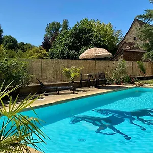  Hotel Du Relais D'auniac - Bar Restaurant Piscine
